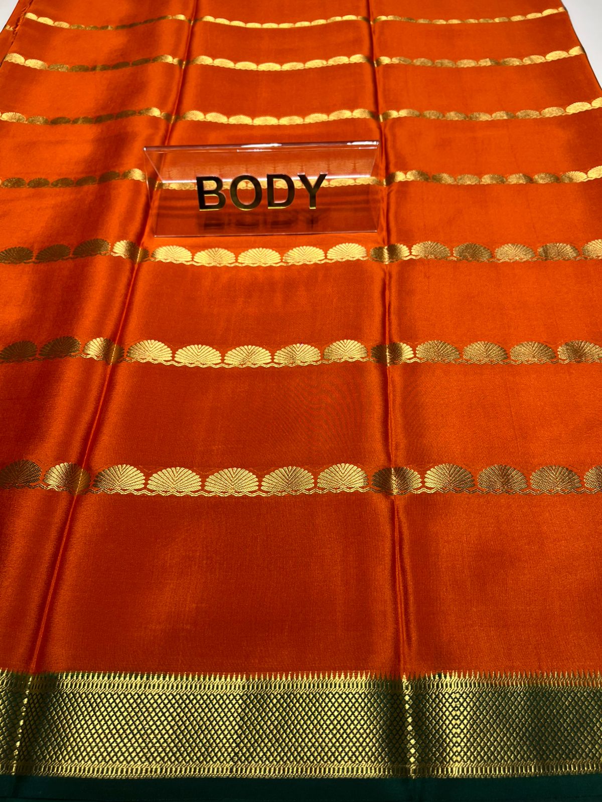 Pure Mysore Silk Saree.