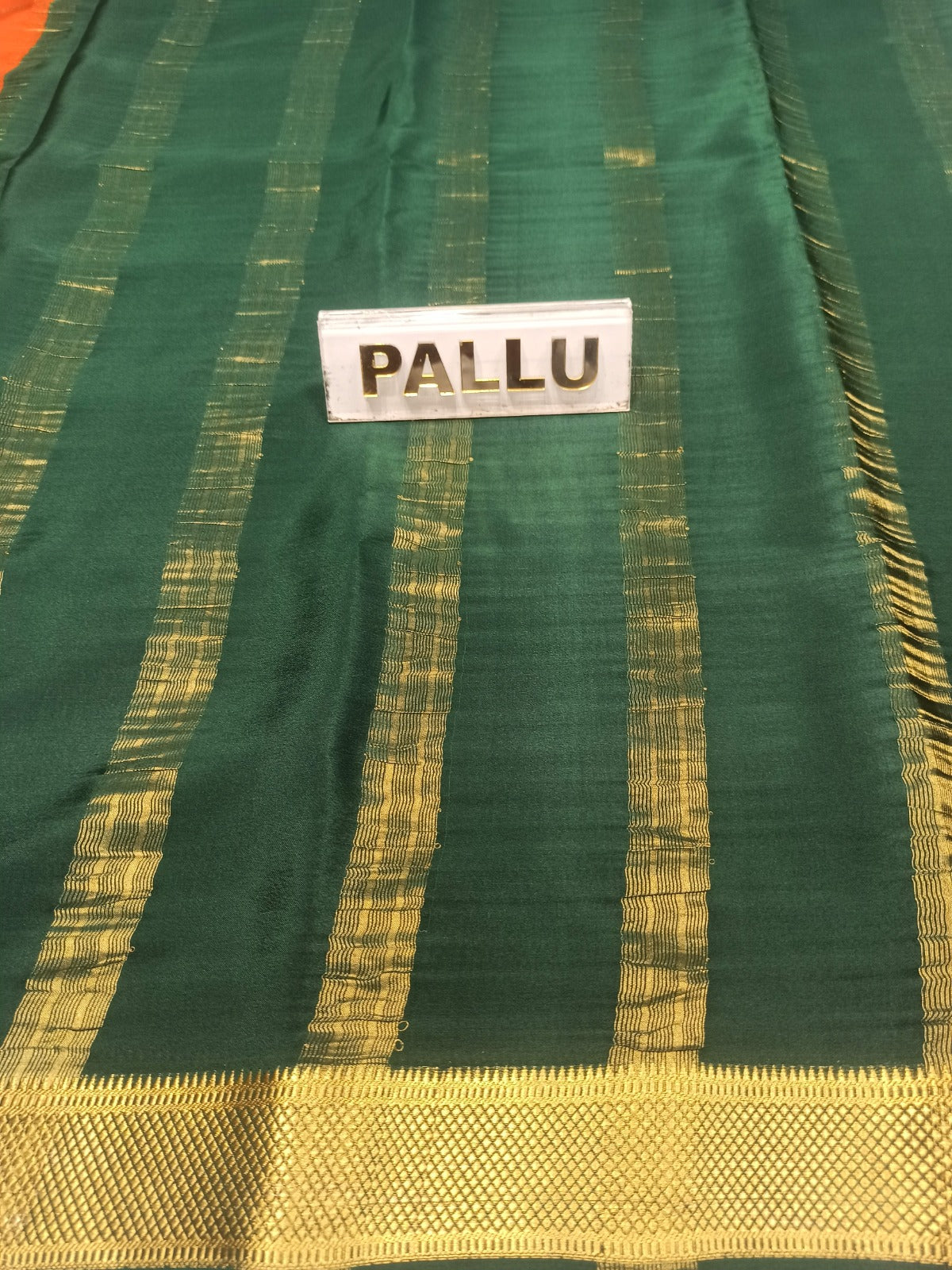 Pure Mysore Silk Saree.
