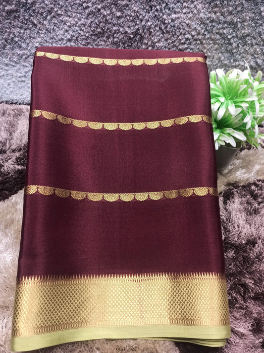 Pure Mysore Silk Saree.