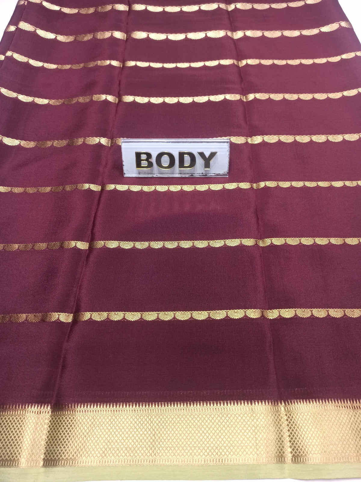 Pure Mysore Silk Saree.