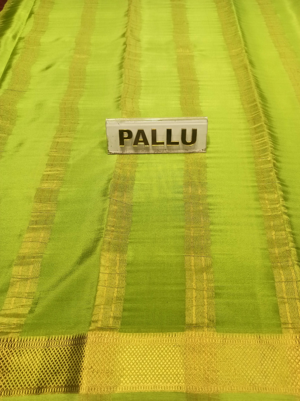 Pure Mysore Silk Saree.
