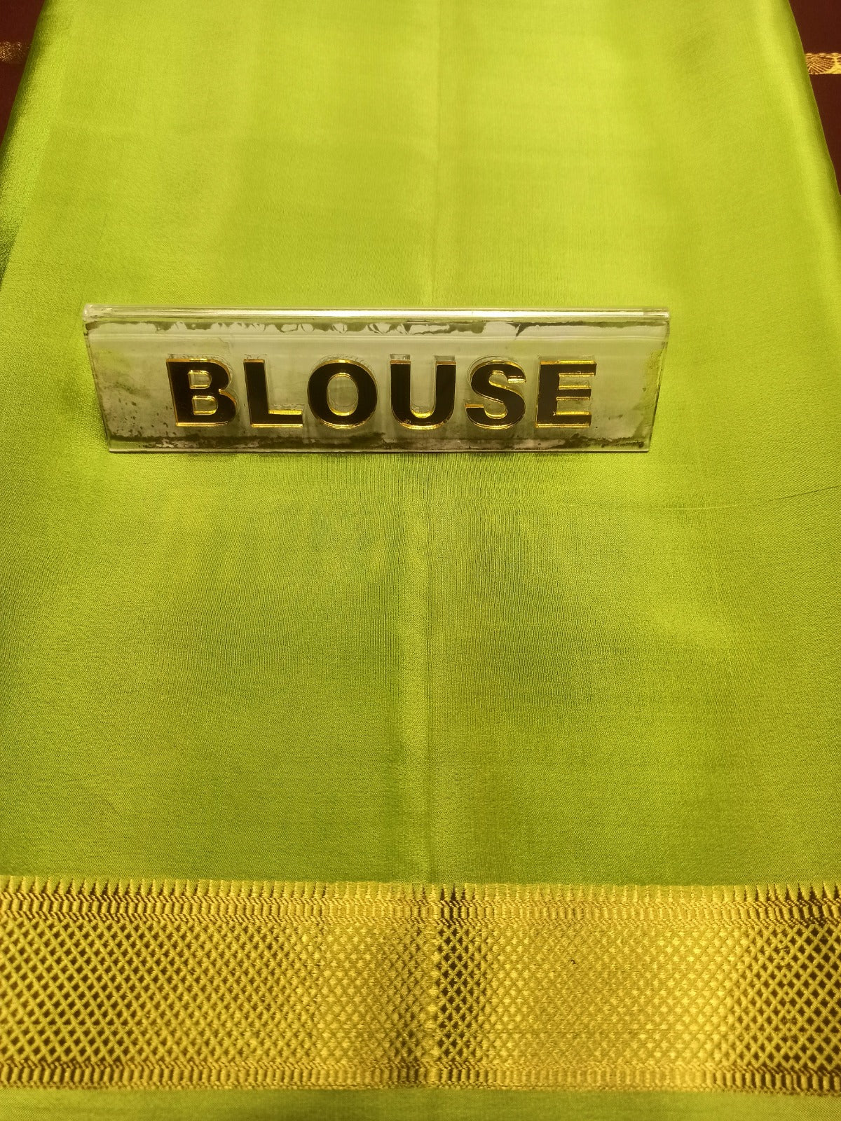 Pure Mysore Silk Saree.