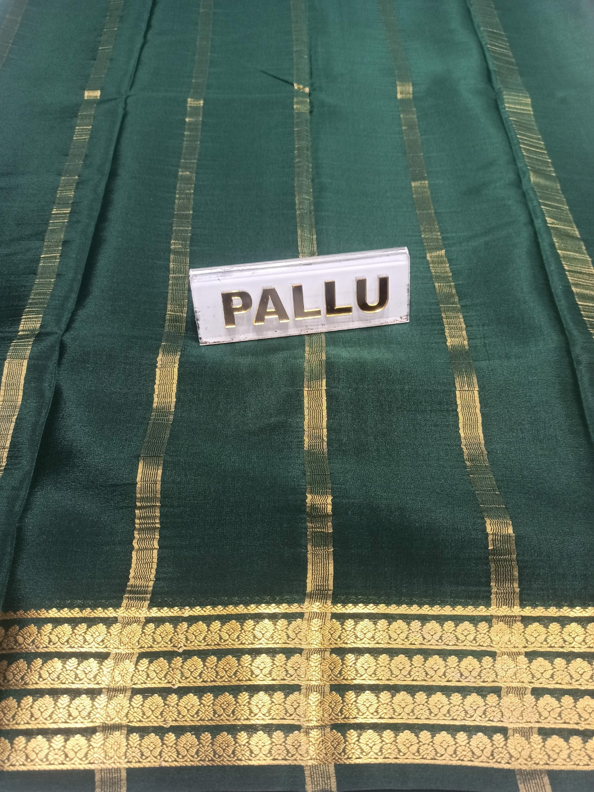 Pure Mysore Silk Saree.