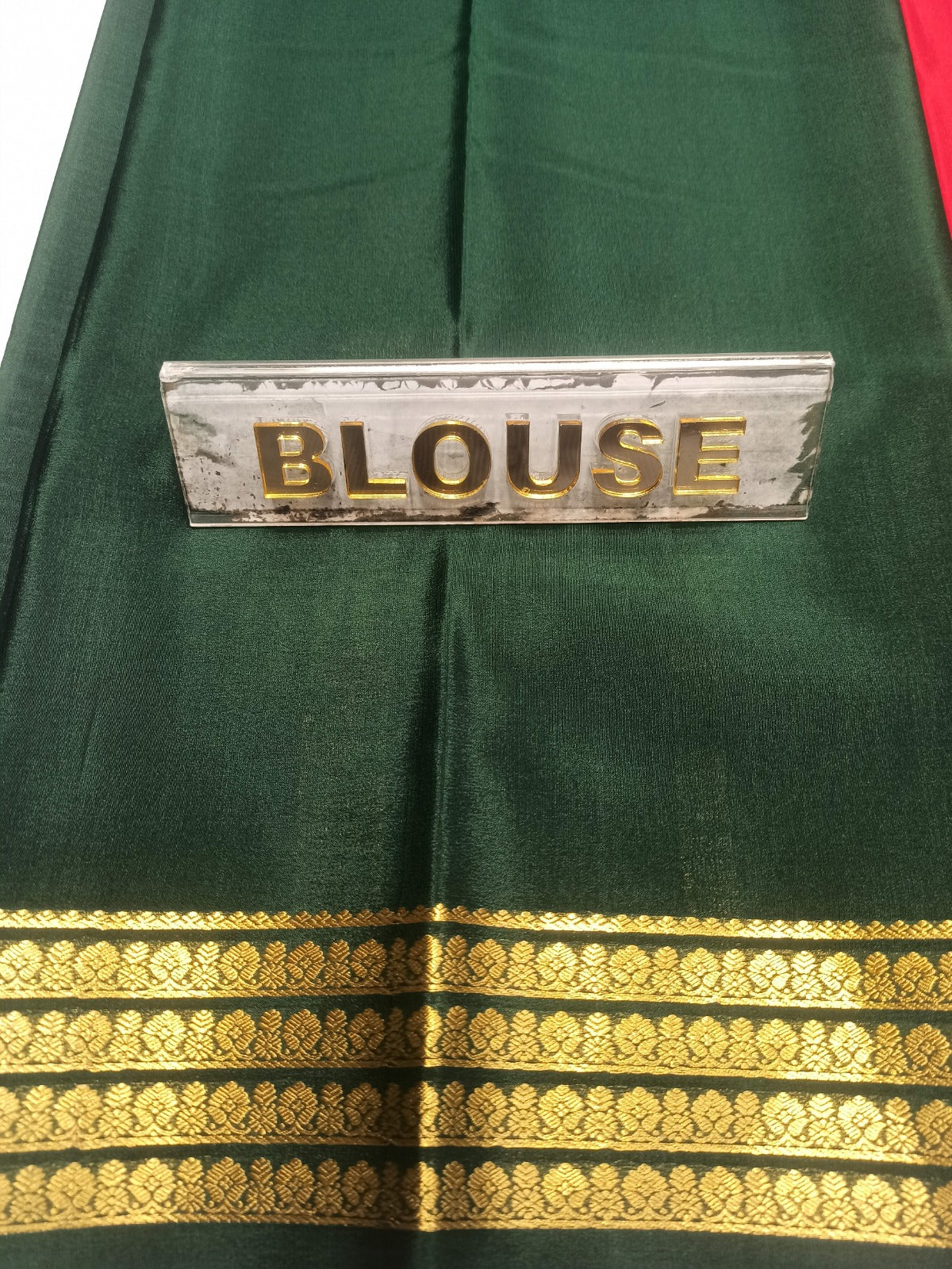 Pure Mysore Silk Saree.