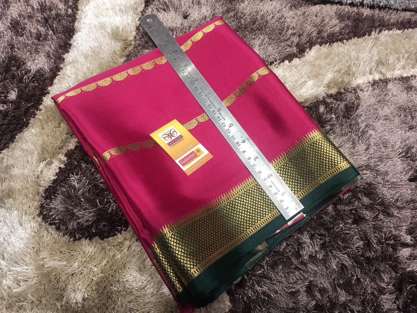 Pure Mysore Silk Saree.