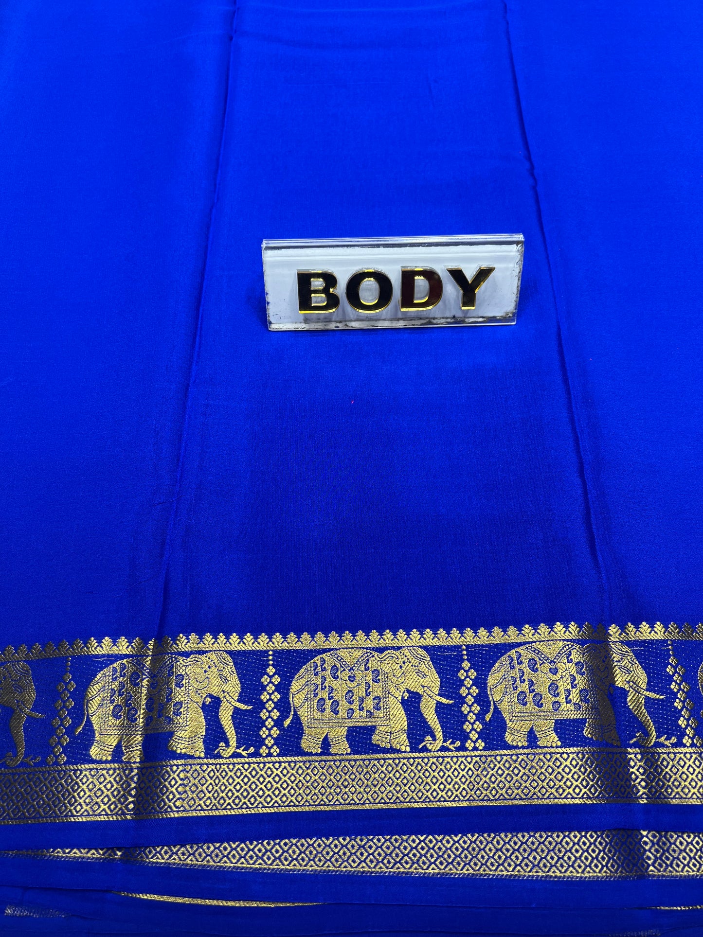Pure Mysore Silk Saree.