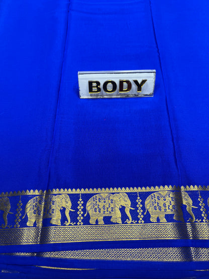 Pure Mysore Silk Saree.