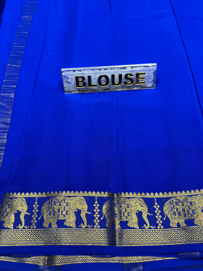 Pure Mysore Silk Saree.