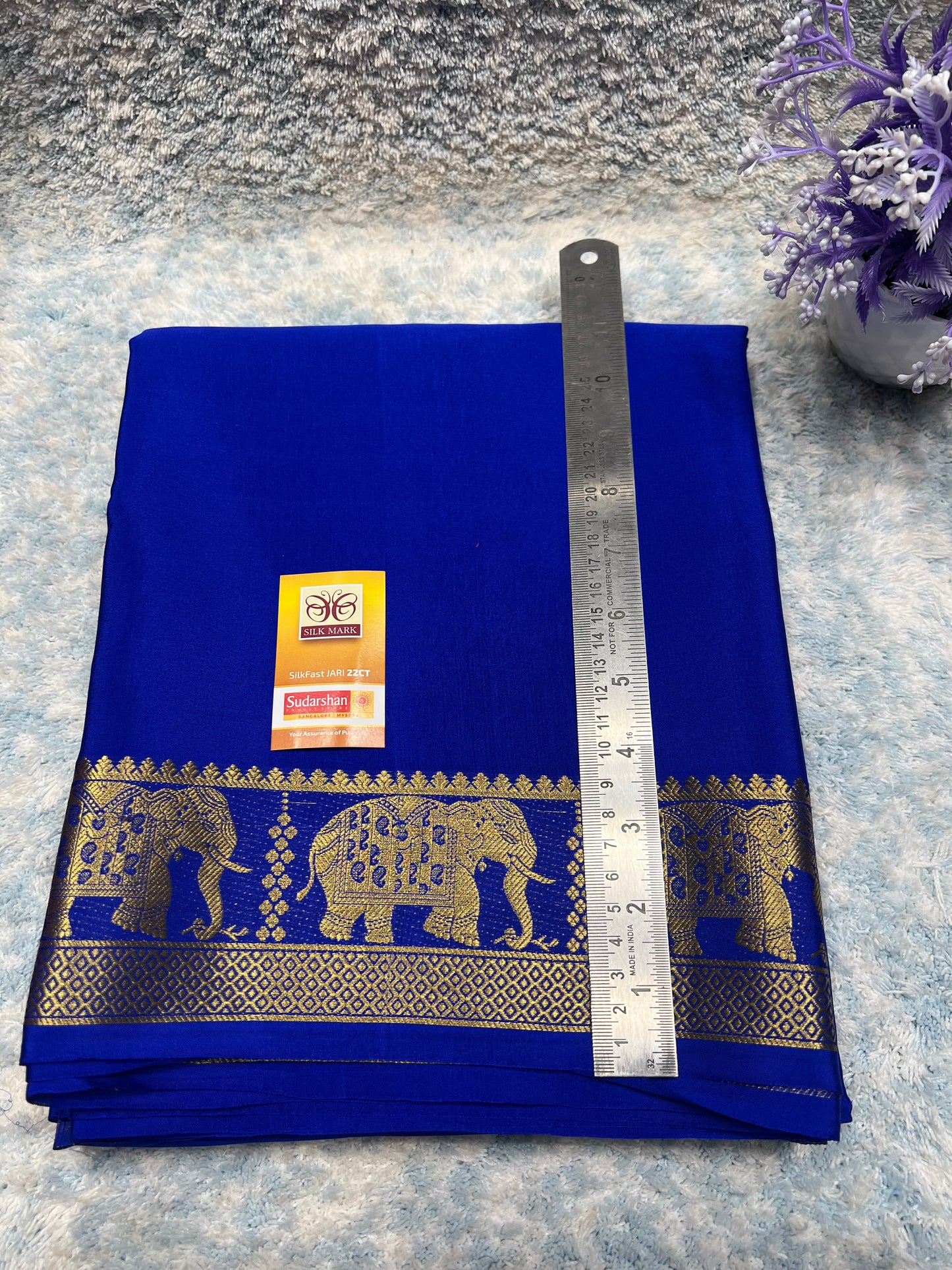 Pure Mysore Silk Saree.