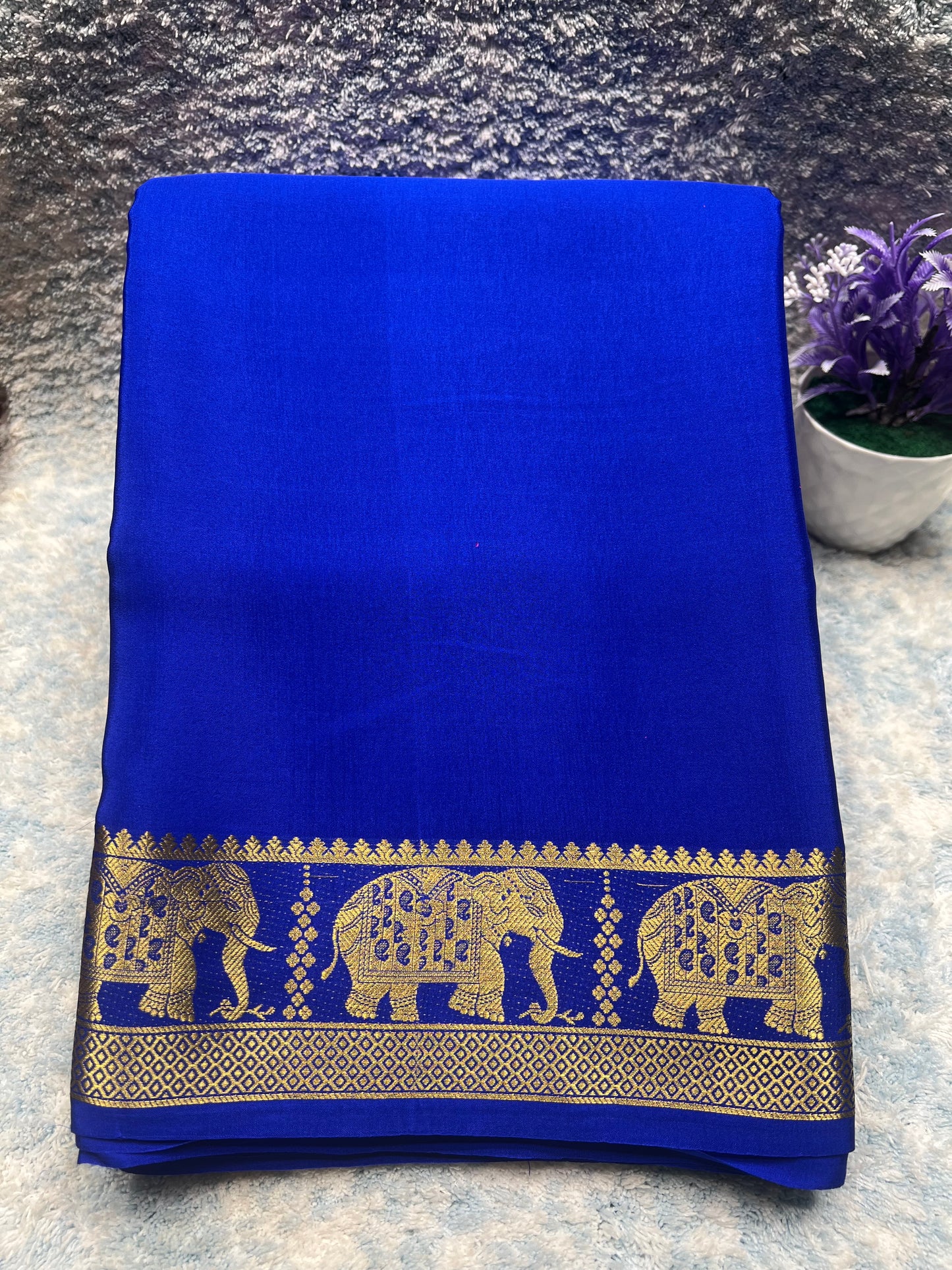 Pure Mysore Silk Saree.