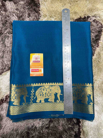 Pure Mysore Silk Saree.