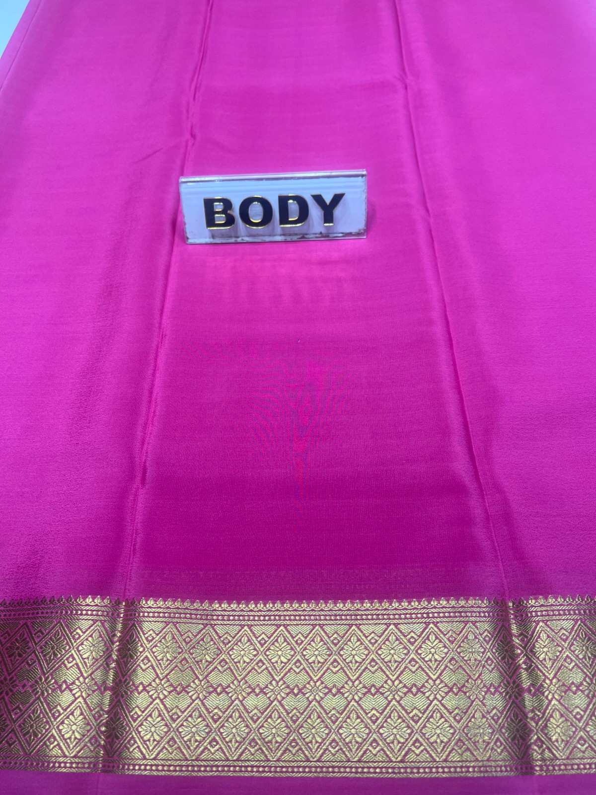Pure Mysore Silk Saree.