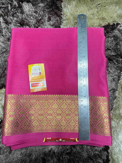 Pure Mysore Silk Saree.