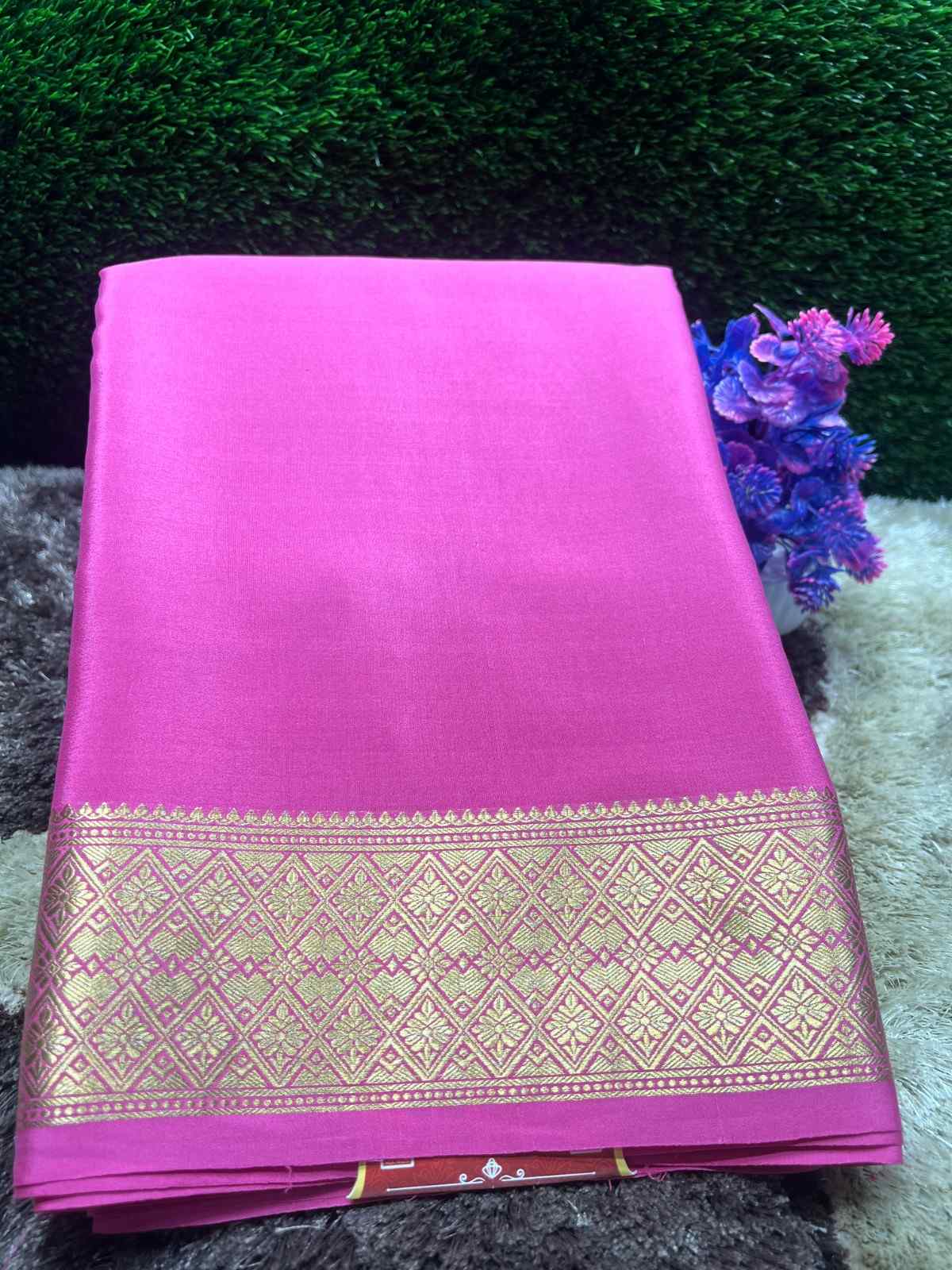 Pure Mysore Silk Saree.