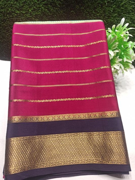 Pure Mysore Silk Saree.