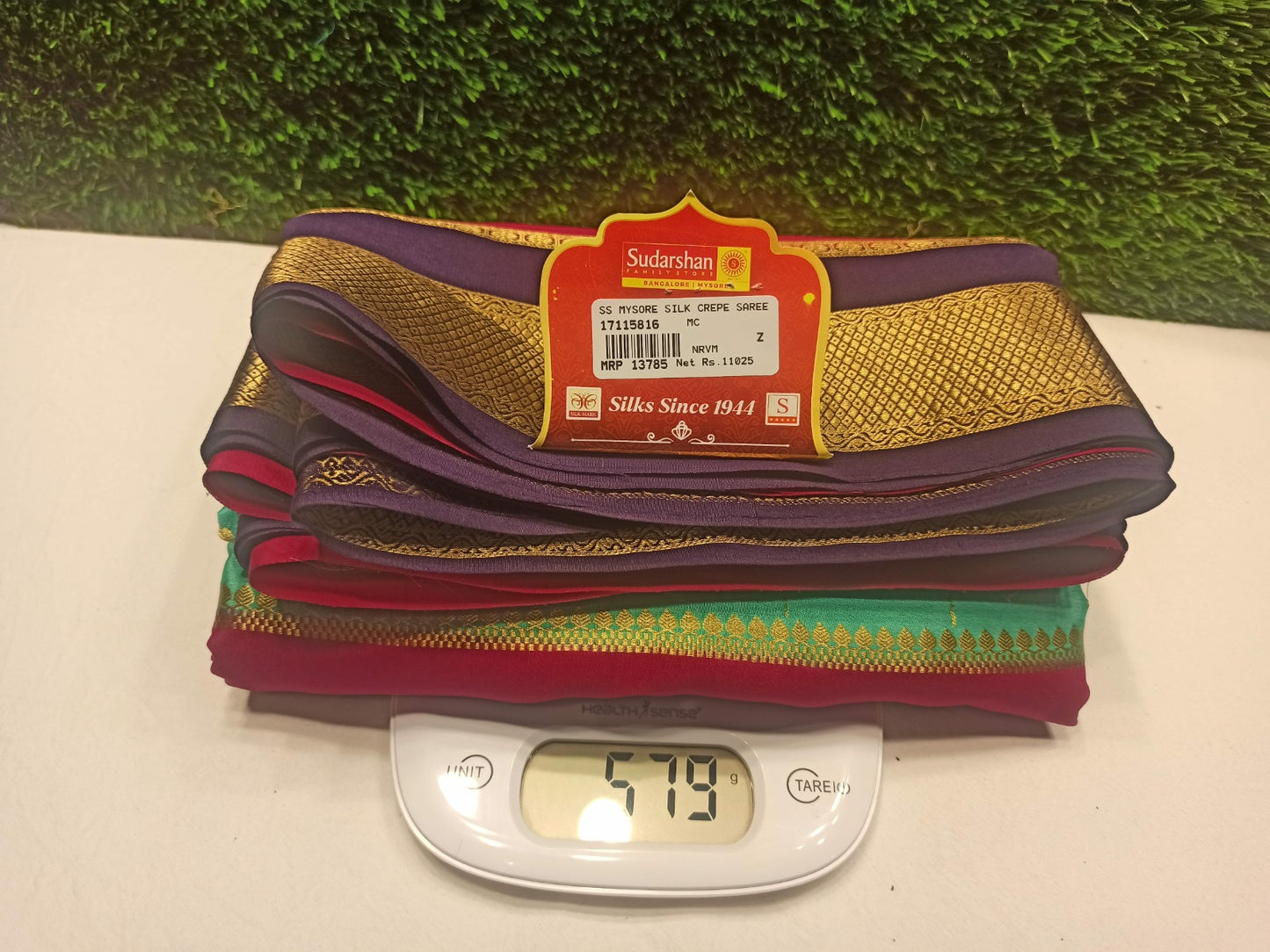 Pure Mysore Silk Saree.