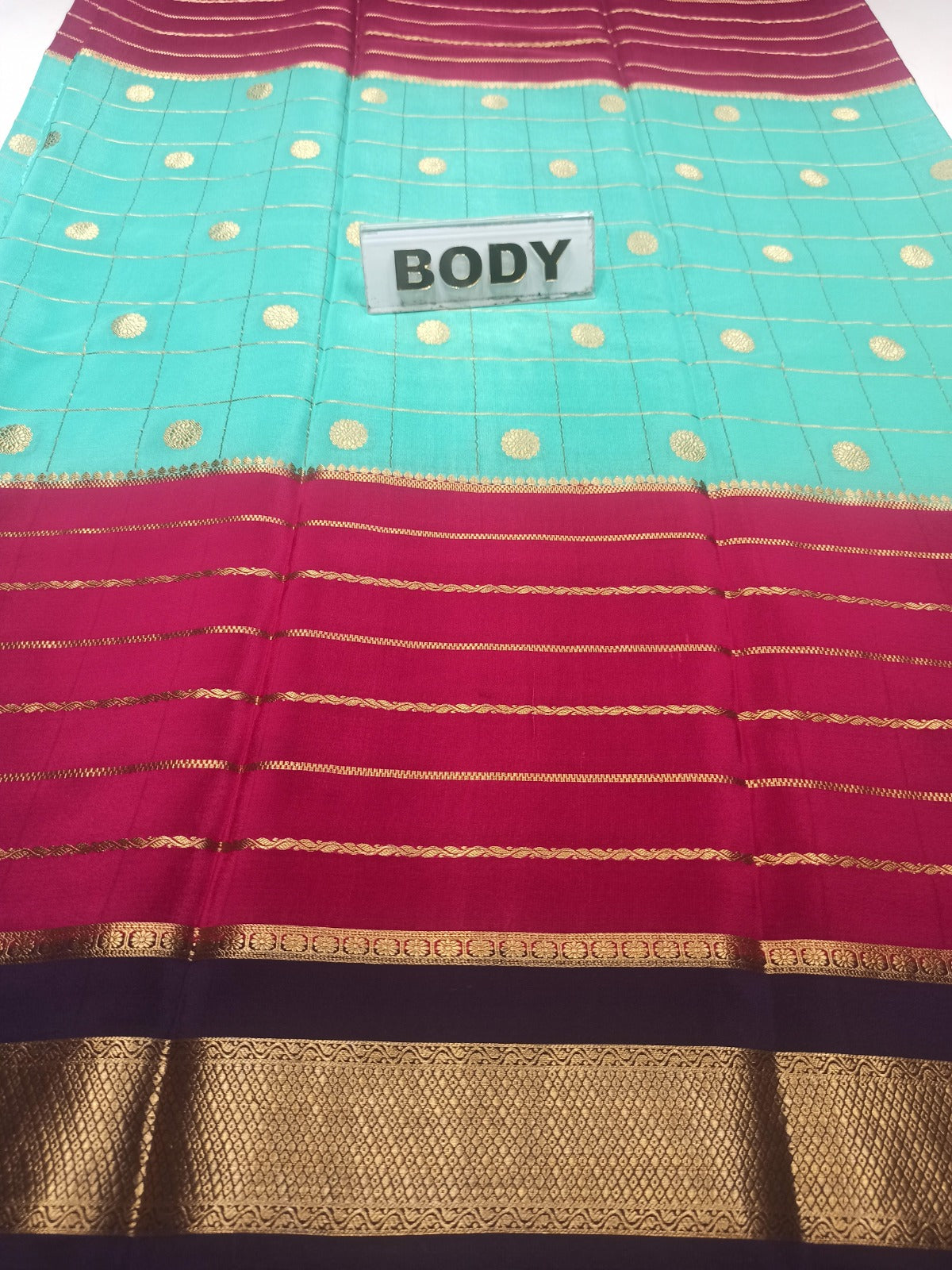 Pure Mysore Silk Saree.