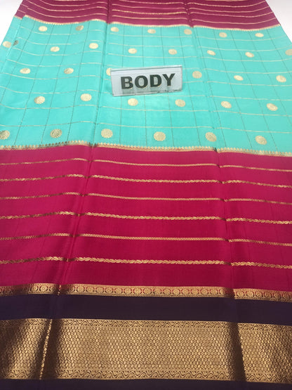 Pure Mysore Silk Saree.