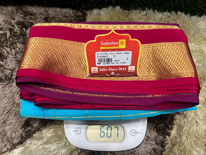 Pure Mysore Silk Saree.