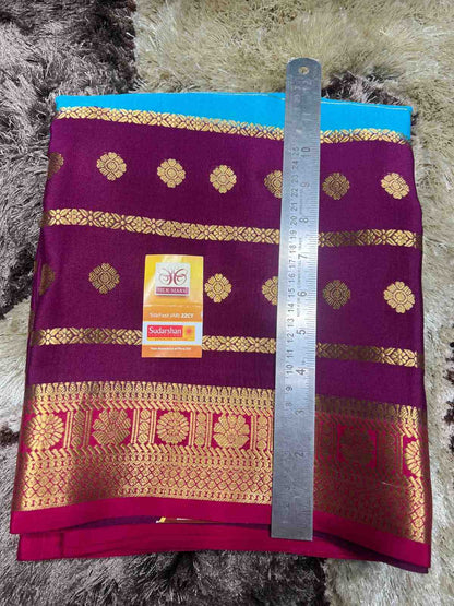 Pure Mysore Silk Saree.