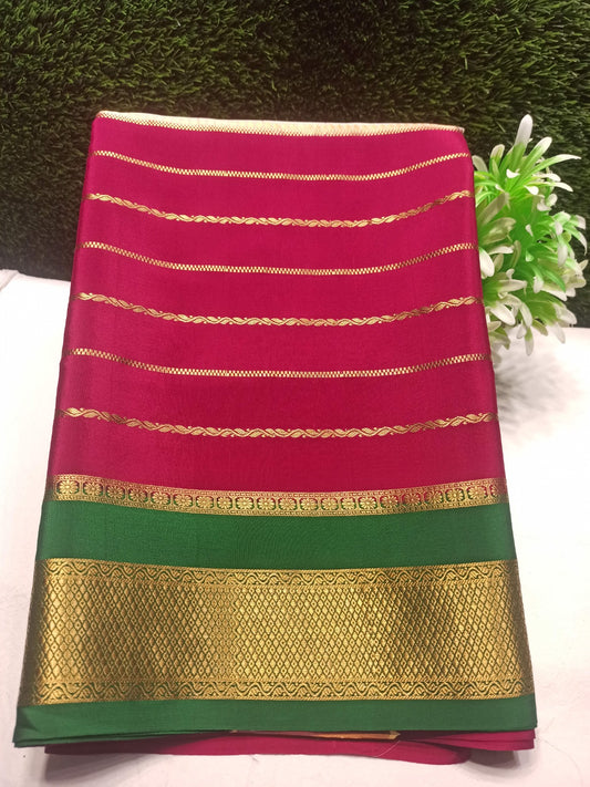 Pure Mysore Silk Saree.
