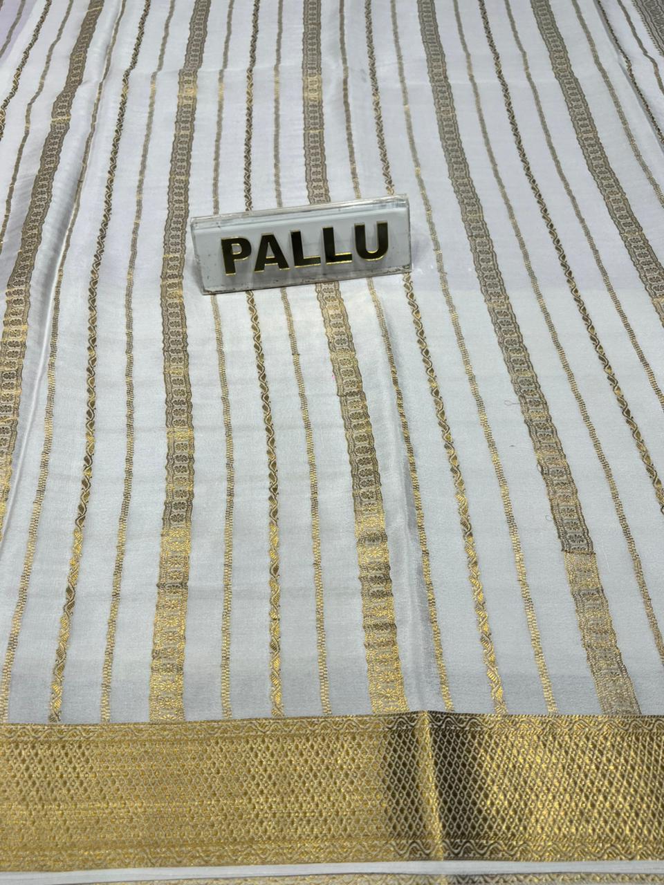 Pure Mysore Silk Saree.