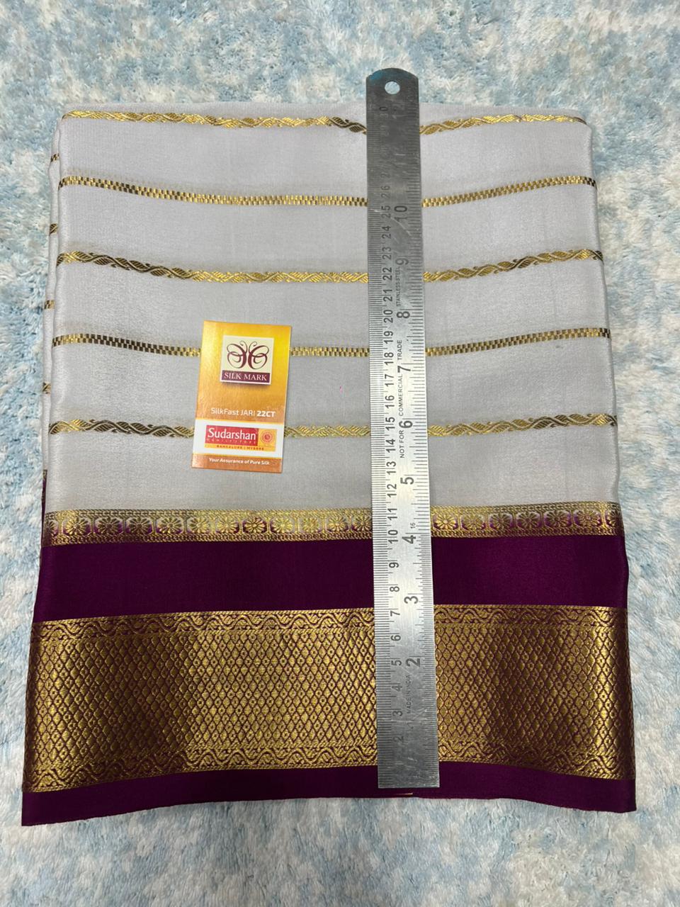 Pure Mysore Silk Saree.