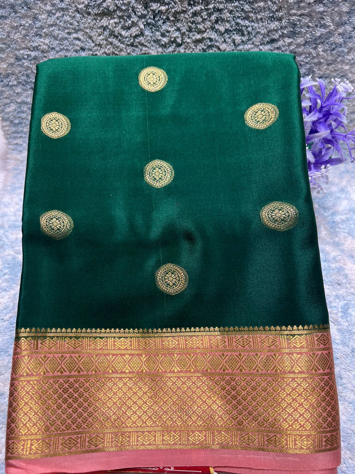 Pure Mysore Silk Saree.