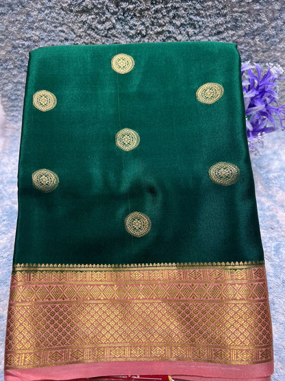 Pure Mysore Silk Saree.