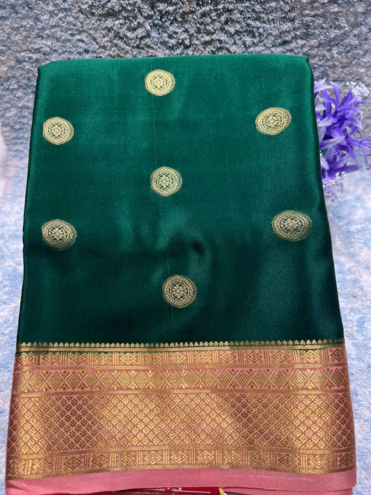 Pure Mysore Silk Saree.
