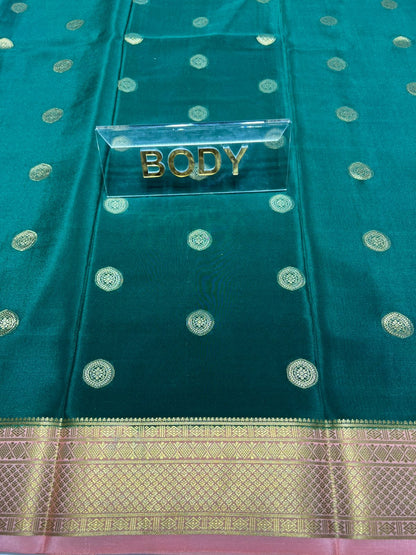 Pure Mysore Silk Saree.