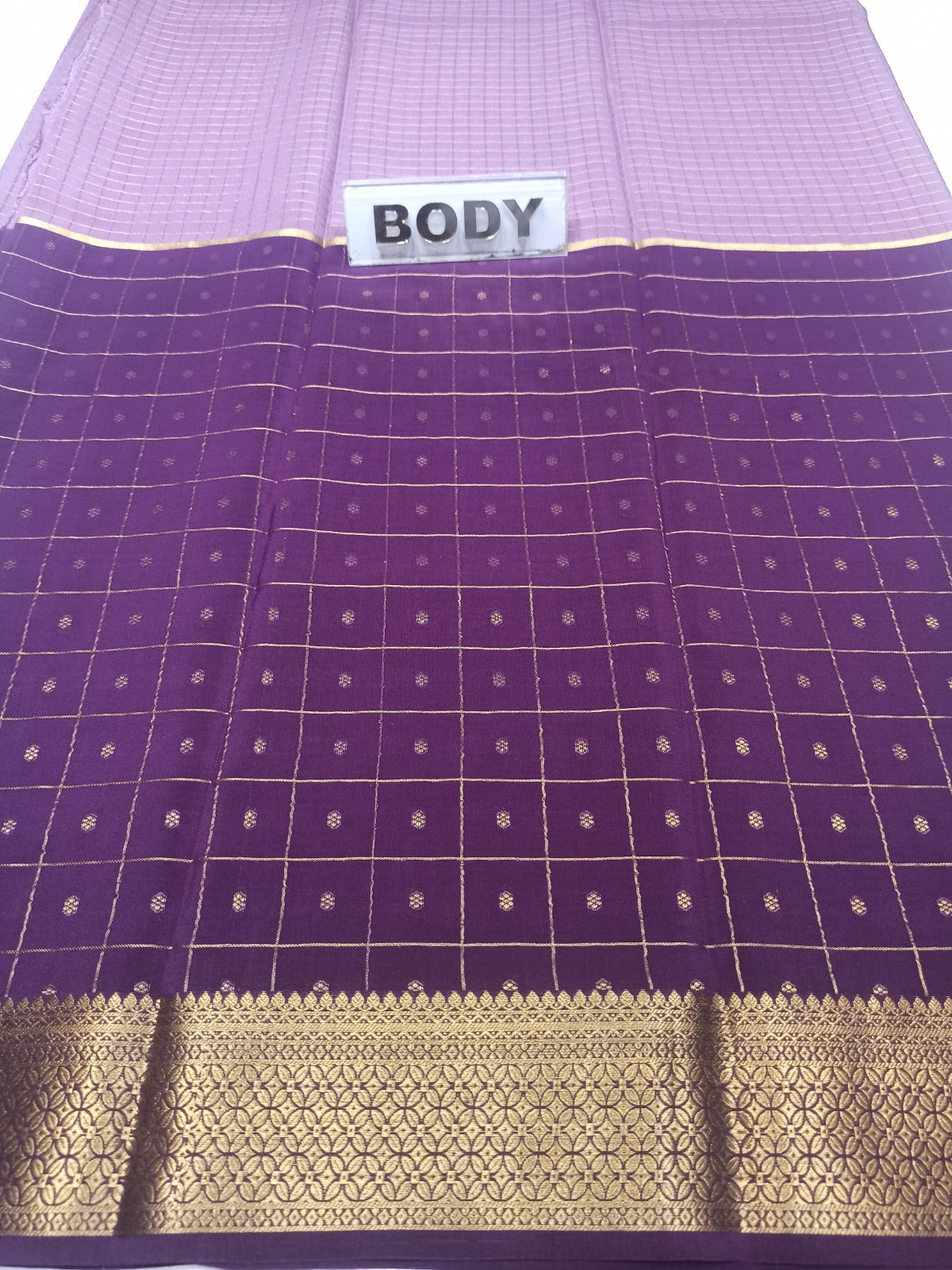 Pure Mysore Silk Saree.