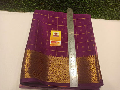 Pure Mysore Silk Saree.