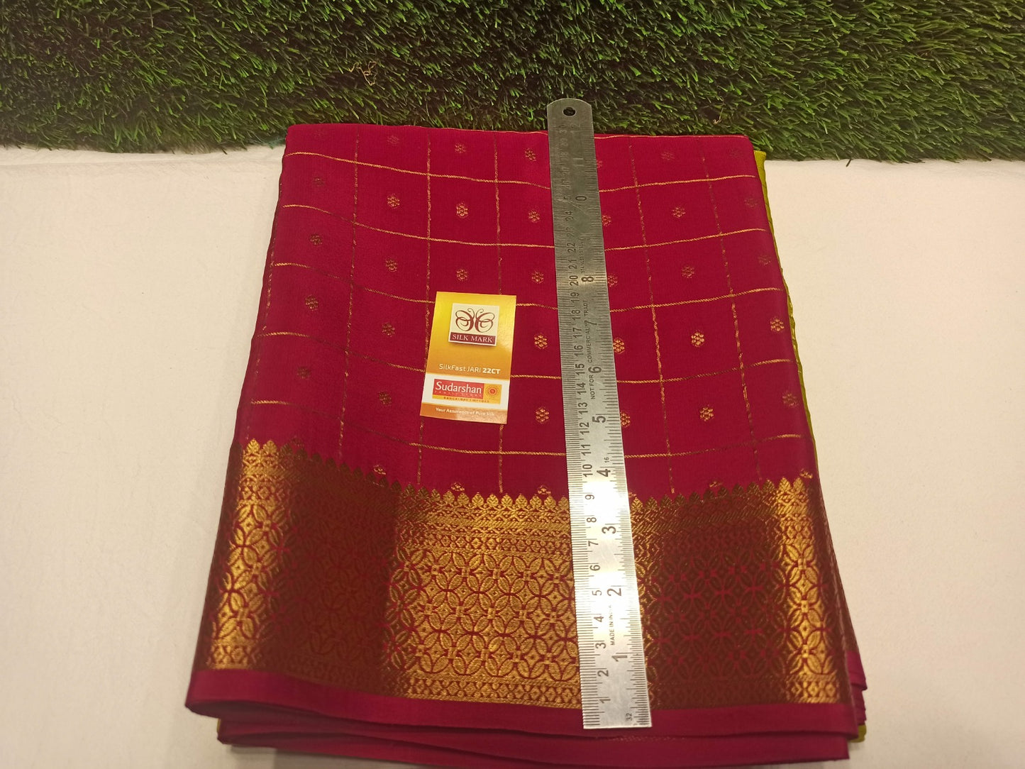 Pure Mysore Silk Saree.