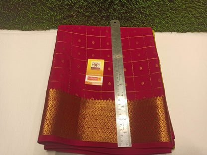 Pure Mysore Silk Saree.