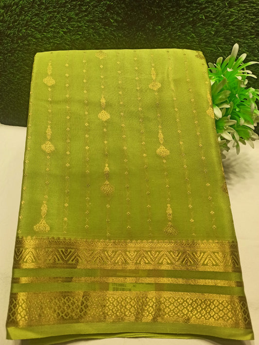 Pure Mysore Silk Saree.