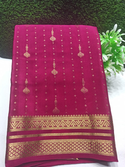 Pure Mysore Silk Saree.
