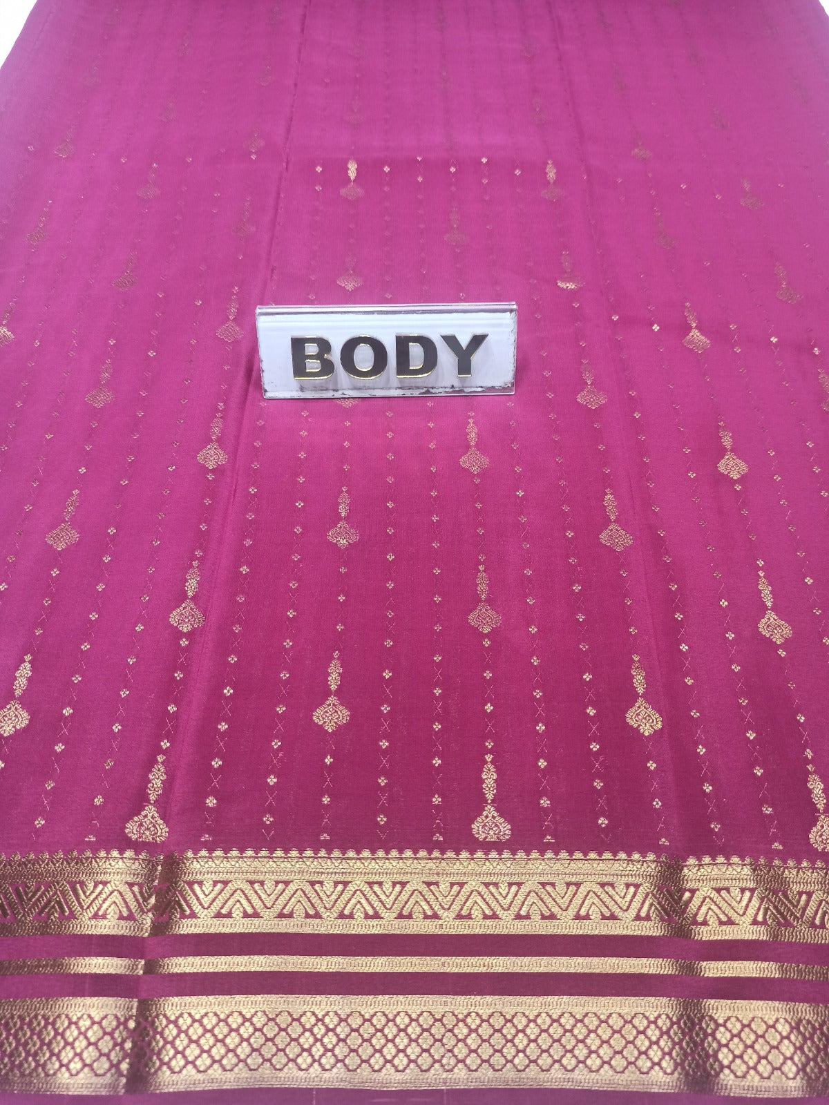 Pure Mysore Silk Saree.