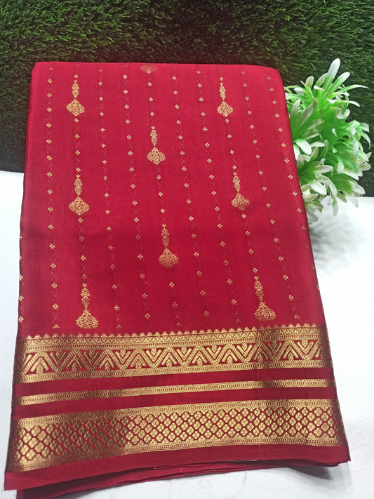 Pure Mysore Silk Saree.