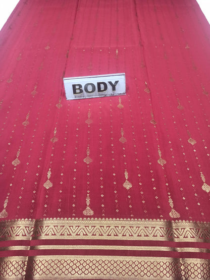 Pure Mysore Silk Saree.