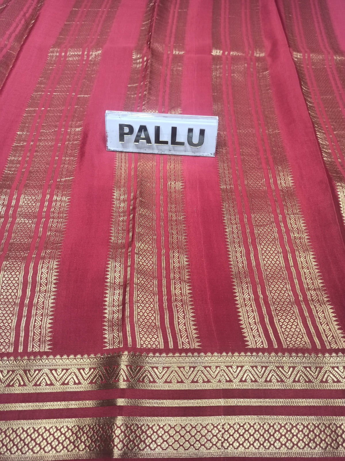Pure Mysore Silk Saree.