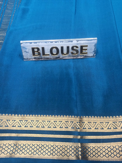 Pure Mysore Silk Saree.