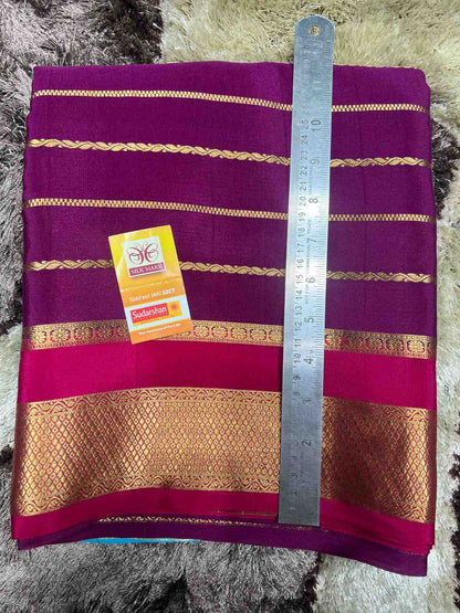 Pure Mysore Silk Saree.