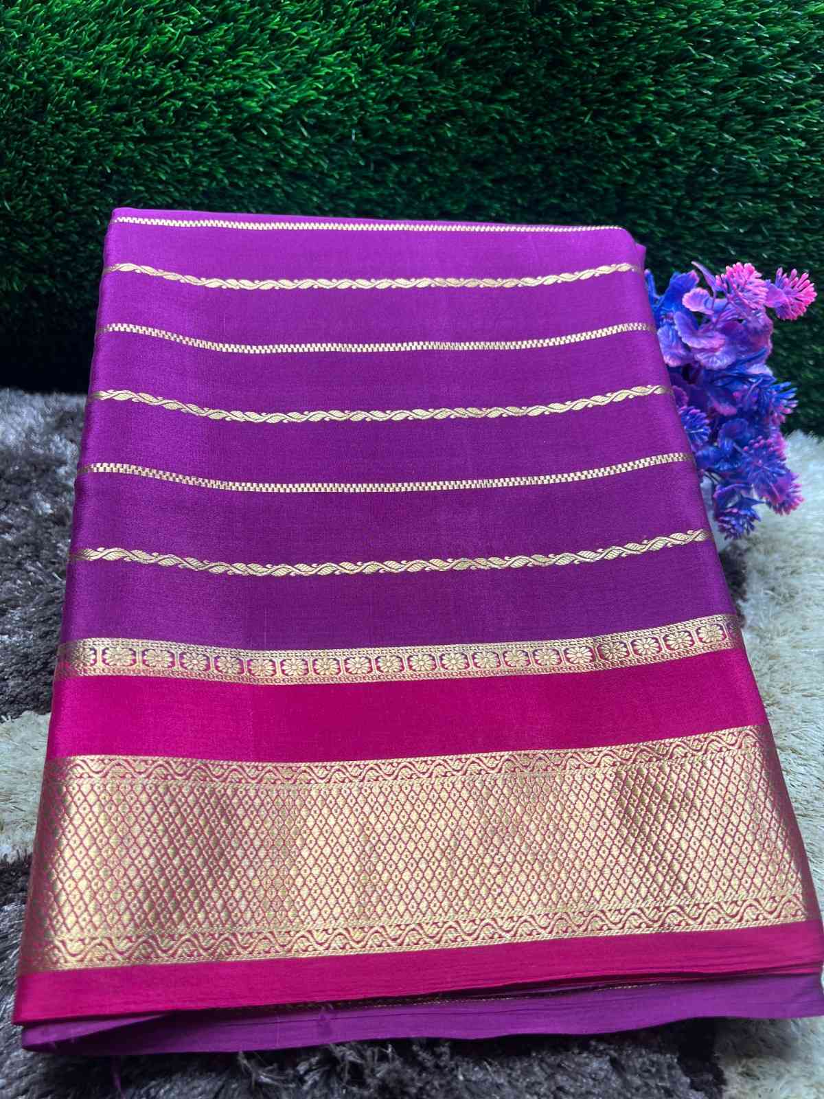 Pure Mysore Silk Saree.