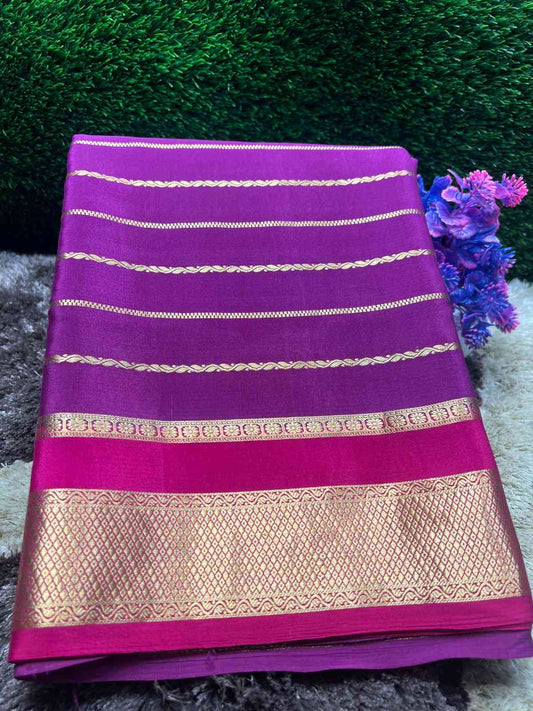 Pure Mysore Silk Saree.