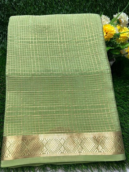 Pure Mysore Silk Saree.