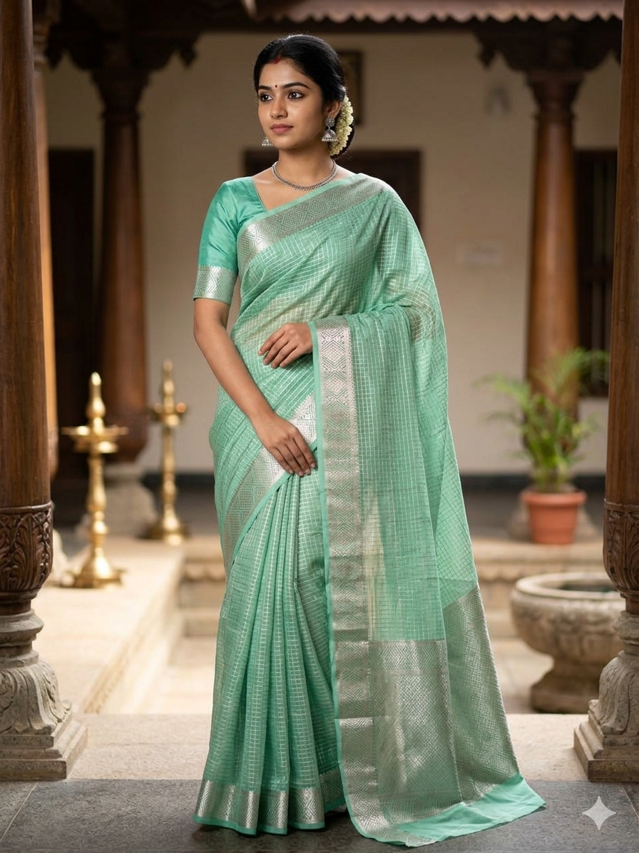 Pure Mysore Silk Saree.