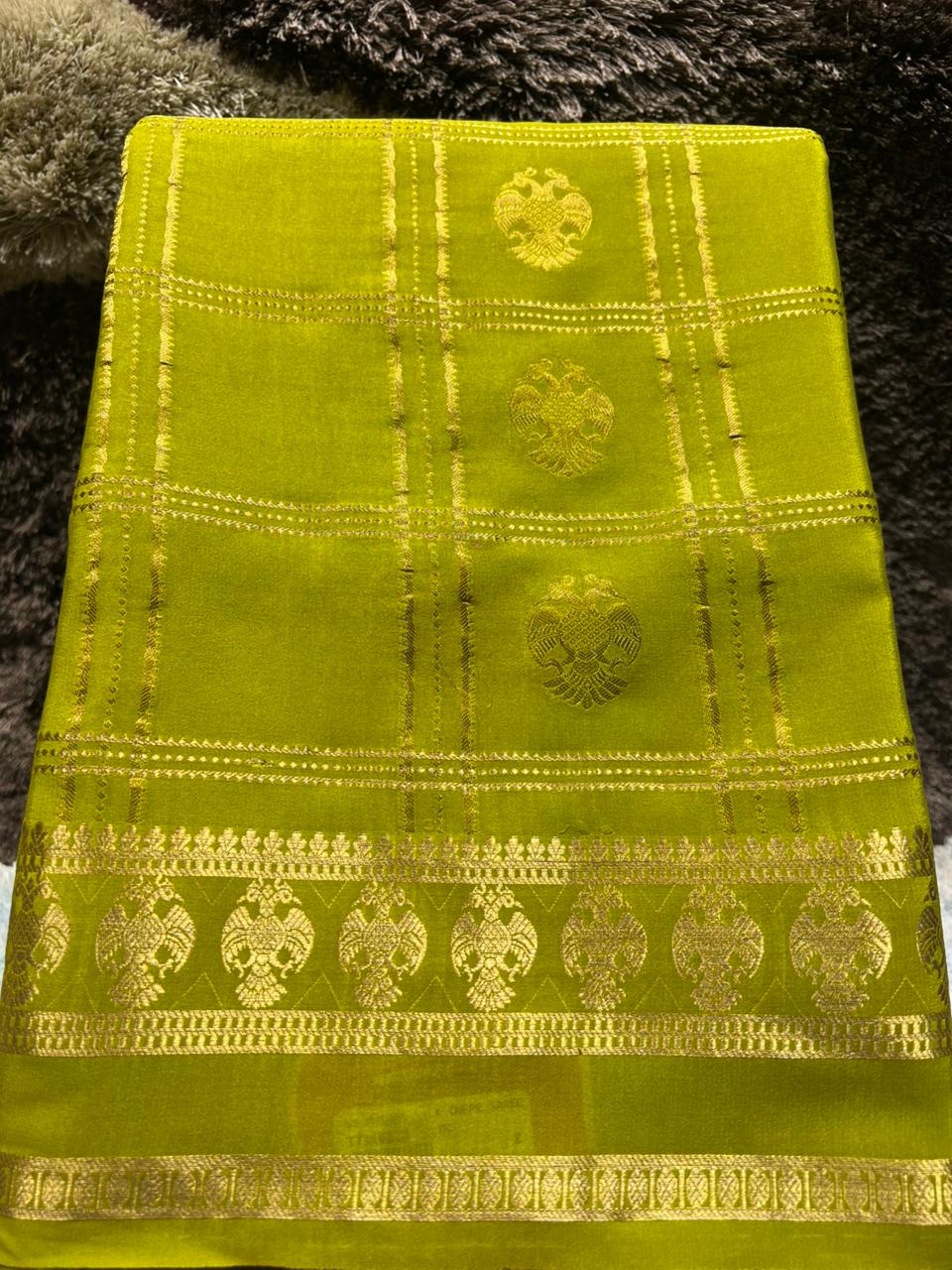 Pure Mysore Silk Saree.