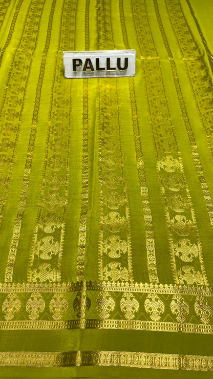 Pure Mysore Silk Saree.