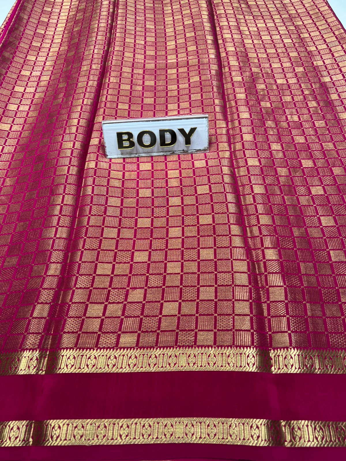 Pure Mysore Silk Saree.